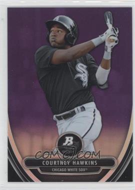 2013 Bowman Platinum - Prospects - Retail Chrome Purple Refractor #BPCP65 - Courtney Hawkins