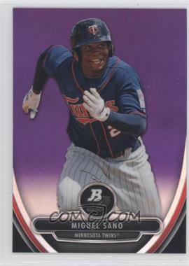 2013 Bowman Platinum - Prospects - Retail Chrome Purple Refractor #BPCP7 - Miguel Sano