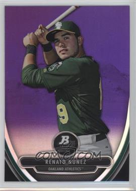 2013 Bowman Platinum - Prospects - Retail Chrome Purple Refractor #BPCP70 - Renato Nunez