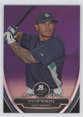 2013 Bowman Platinum - Prospects - Retail Chrome Purple Refractor #BPCP86 - Stefen Romero