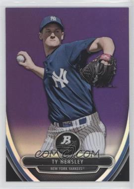 2013 Bowman Platinum - Prospects - Retail Chrome Purple Refractor #BPCP94 - Ty Hensley