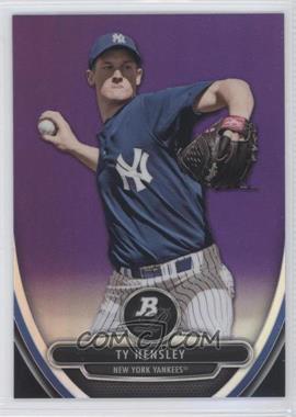 2013 Bowman Platinum - Prospects - Retail Chrome Purple Refractor #BPCP94 - Ty Hensley