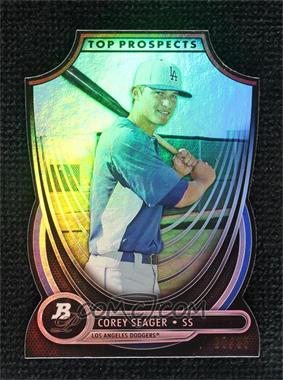 2013 Bowman Platinum - Top Prospects - Die-Cut #TP-CS - Corey Seager /25