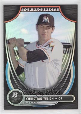 2013 Bowman Platinum - Top Prospects #TP-CY - Christian Yelich