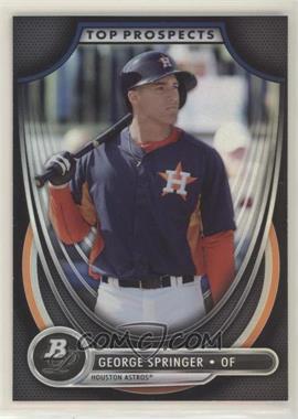 2013 Bowman Platinum - Top Prospects #TP-GSP - George Springer