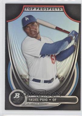 2013 Bowman Platinum - Top Prospects #TP-YP - Yasiel Puig