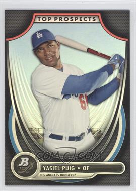 2013 Bowman Platinum - Top Prospects #TP-YP - Yasiel Puig