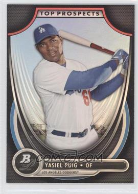 2013 Bowman Platinum - Top Prospects #TP-YP - Yasiel Puig