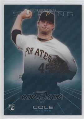 2013 Bowman Sterling - [Base] - Blue Refractor #33 - Gerrit Cole /25