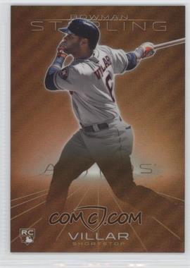 2013 Bowman Sterling - [Base] - Gold Refractor #50 - Jonathan Villar /50