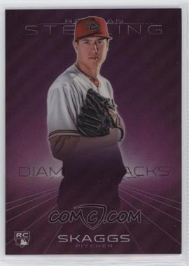 2013 Bowman Sterling - [Base] - Purple Refractor #1 - Tyler Skaggs /10