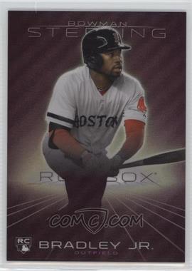 2013 Bowman Sterling - [Base] - Purple Refractor #16 - Jackie Bradley Jr. /10