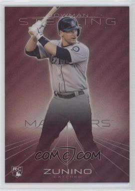 2013 Bowman Sterling - [Base] - Purple Refractor #36 - Mike Zunino /10