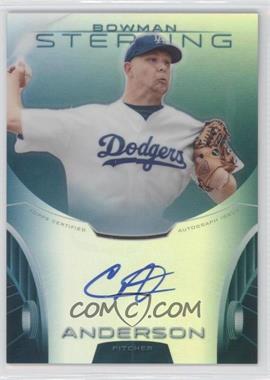 2013 Bowman Sterling - Prospect Autographs - Blue Refractor #BSAP-CA - Chris Anderson /25