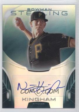 2013 Bowman Sterling - Prospect Autographs - Blue Refractor #BSAP-NK - Nick Kingham /25