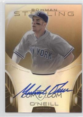 2013 Bowman Sterling - Prospect Autographs - Gold Refractor #BSAP-MO - Michael O'Neill /50