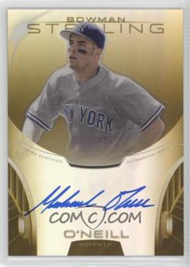 2013 Bowman Sterling - Prospect Autographs - Gold Refractor #BSAP-MO - Michael O'Neill /50