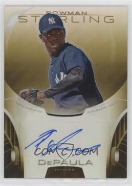 2013 Bowman Sterling - Prospect Autographs - Gold Refractor #BSAP-RD - Rafael De Paula /50