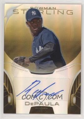 2013 Bowman Sterling - Prospect Autographs - Gold Refractor #BSAP-RD - Rafael De Paula /50