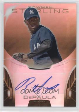 2013 Bowman Sterling - Prospect Autographs - Gold Refractor #BSAP-RD - Rafael De Paula /50