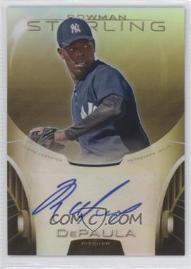 2013 Bowman Sterling - Prospect Autographs - Gold Refractor #BSAP-RD - Rafael De Paula /50