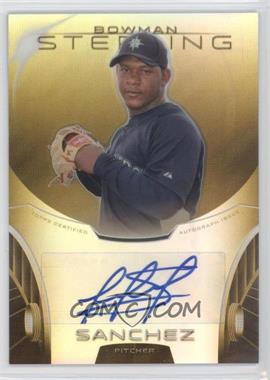 2013 Bowman Sterling - Prospect Autographs - Gold Refractor #BSAP-VS - Victor Sanchez /50