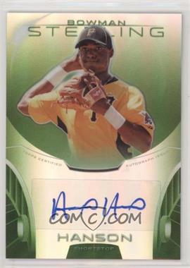 2013 Bowman Sterling - Prospect Autographs - Green Refractors #BSAP-AH - Alen Hanson /125