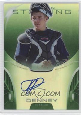 2013 Bowman Sterling - Prospect Autographs - Green Refractors #BSAP-JD - Jon Denney /125