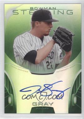 2013 Bowman Sterling - Prospect Autographs - Green Refractors #BSAP-JG - Jonathan Gray /125