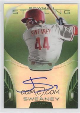 2013 Bowman Sterling - Prospect Autographs - Green Refractors #BSAP-JSW - Jake Sweaney /125