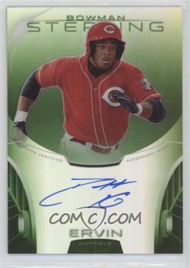 2013 Bowman Sterling - Prospect Autographs - Green Refractors #BSAP-PE - Phil Ervin /125