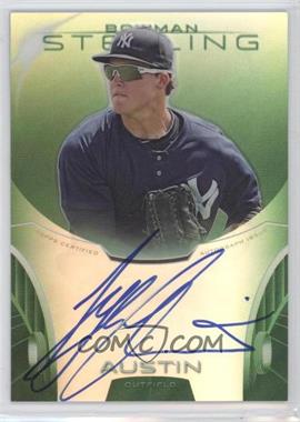 2013 Bowman Sterling - Prospect Autographs - Green Refractors #BSAP-TAU - Tyler Austin /125