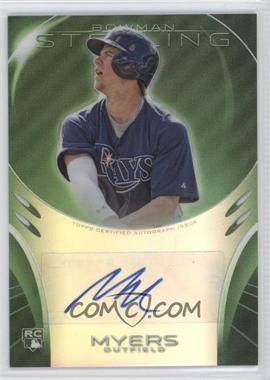 2013 Bowman Sterling - Prospect Autographs - Green Refractors #BSAP-WM - Wil Myers /125