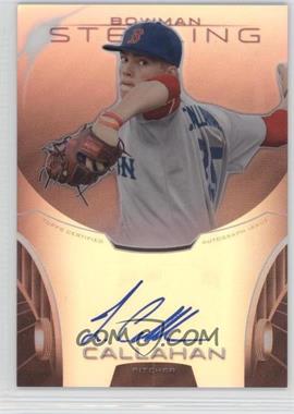 2013 Bowman Sterling - Prospect Autographs - Orange Refractor #BSAP-JCA - Jamie Callahan /75