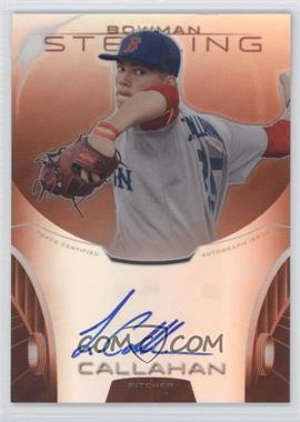 2013 Bowman Sterling - Prospect Autographs - Orange Refractor #BSAP-JCA - Jamie Callahan /75