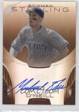 2013 Bowman Sterling - Prospect Autographs - Orange Refractor #BSAP-MO - Michael O'Neill /75