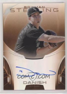 2013 Bowman Sterling - Prospect Autographs - Orange Refractor #BSAP-TDA - Tyler Danish /75