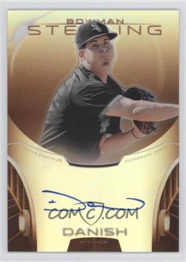 2013 Bowman Sterling - Prospect Autographs - Orange Refractor #BSAP-TDA - Tyler Danish /75