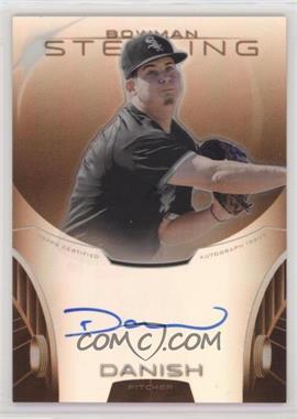 2013 Bowman Sterling - Prospect Autographs - Orange Refractor #BSAP-TDA - Tyler Danish /75