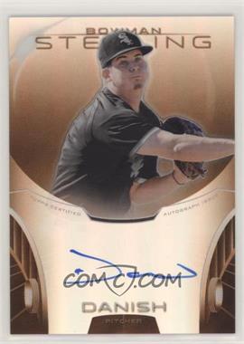 2013 Bowman Sterling - Prospect Autographs - Orange Refractor #BSAP-TDA - Tyler Danish /75