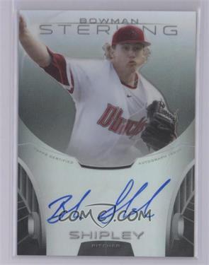 2013 Bowman Sterling - Prospect Autographs - Refractor #BSAP-BS - Braden Shipley /150 [COMC RCR Near Mint‑Mint]