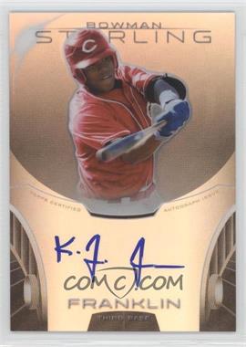 2013 Bowman Sterling - Prospect Autographs - Refractor #BSAP-KF - Kevin Franklin /150