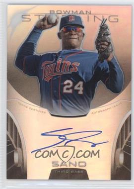 2013 Bowman Sterling - Prospect Autographs - Refractor #BSAP-MS - Miguel Sano /150