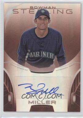 2013 Bowman Sterling - Prospect Autographs - Ruby Refractor #BSAP-BMI - Brad Miller /99