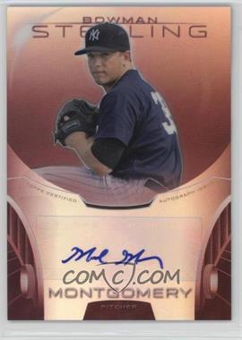 2013 Bowman Sterling - Prospect Autographs - Ruby Refractor #BSAP-MMO - Mark Montgomery /99