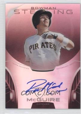 2013 Bowman Sterling - Prospect Autographs - Ruby Refractor #BSAP-RMC - Reese McGuire /99