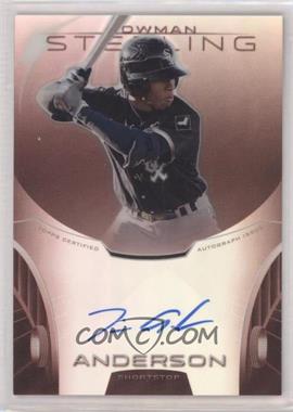 2013 Bowman Sterling - Prospect Autographs - Ruby Refractor #BSAP-TA - Tim Anderson /99