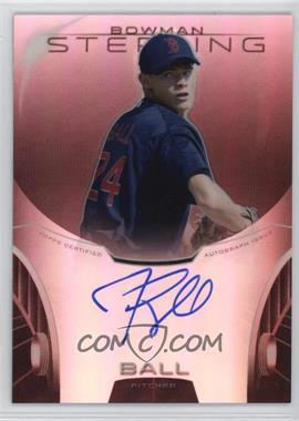 2013 Bowman Sterling - Prospect Autographs - Ruby Refractor #BSAP-TB - Trey Ball /99