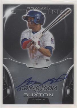 2013 Bowman Sterling - Prospect Autographs #BSAP-BB - Byron Buxton