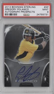 2013 Bowman Sterling - Prospect Autographs #BSAP-GP - Gregory Polanco [PSA 9 MINT]